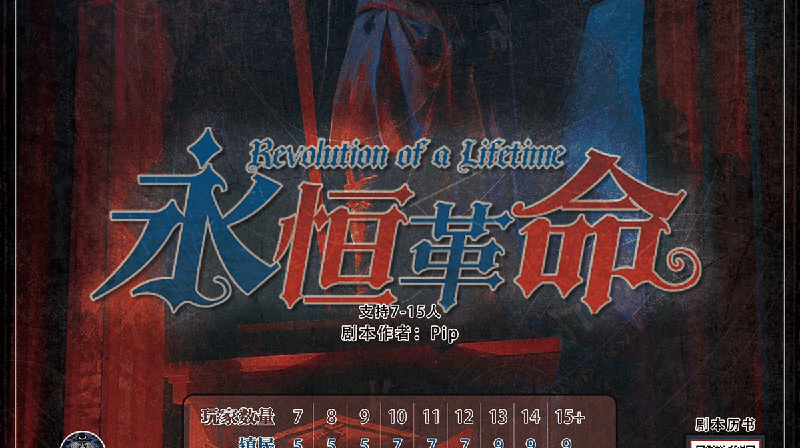 永恒革命Revolution of a Lifetime剧本封面