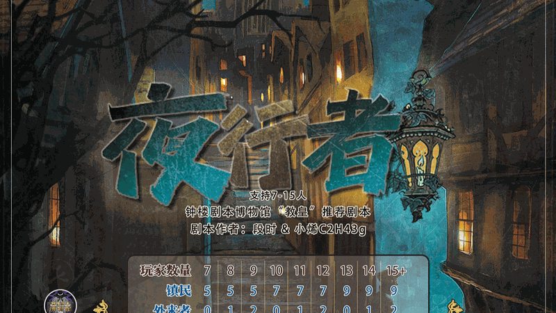 夜行者剧本封面